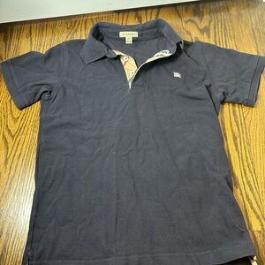 AUTHENTIC Burberry Boys Navy Polo